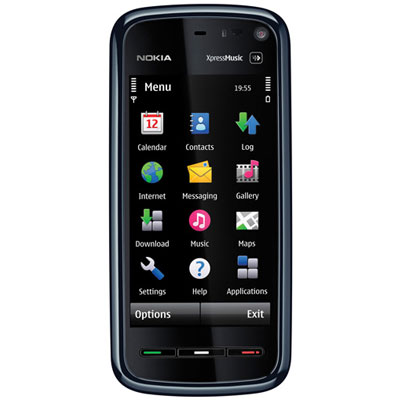 Смартфон  NOKIA  5800 CV Game blue