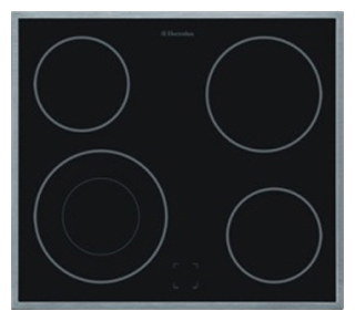 Панель варочная керамическая зав.  ELECTROLUX  EHC 60040 X