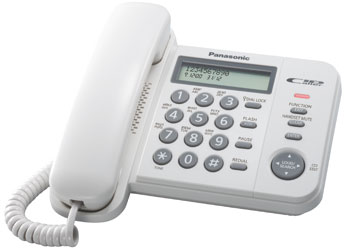 Телефон с АОН  PANASONIC  TS2356 бел