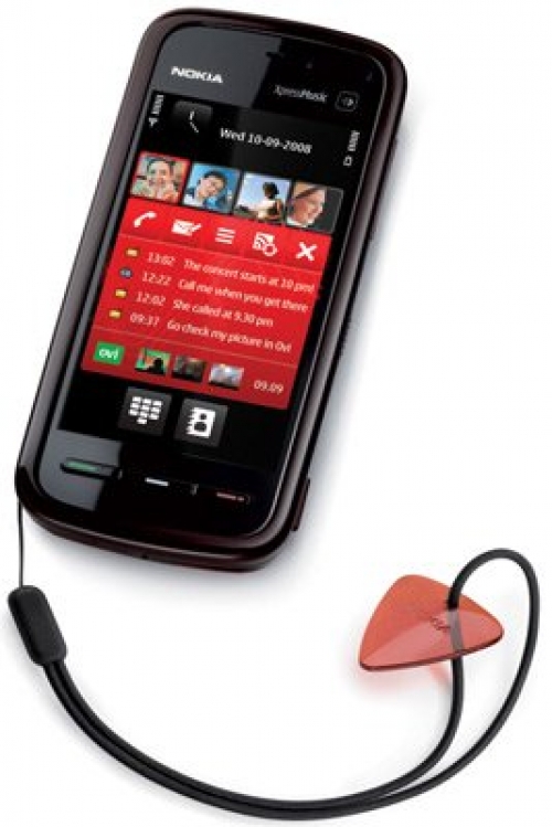 Смартфон  NOKIA  5800 CV Game red