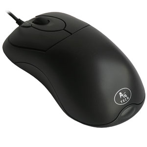Мышь проводная  A4TECH  OP-35DM black/silver PS/2