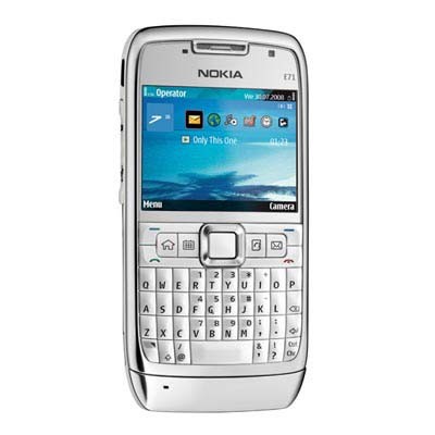 Смартфон  NOKIA  E71-1 White Steel