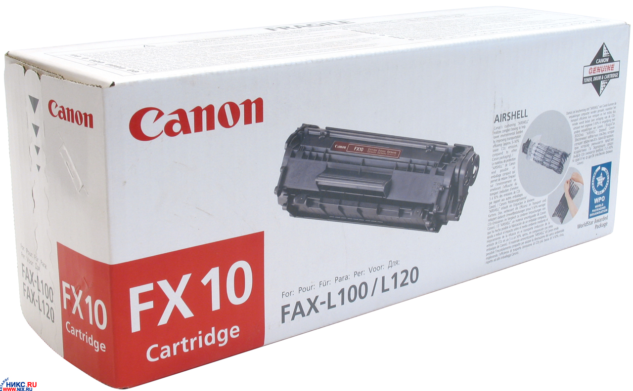 Картридж  CANON  FX-10 для L100/L120 Black