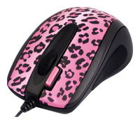 Мышь проводная  G-CUBE  GOL-73PF USB (Lux Leopard)