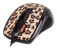 Мышь проводная  G-CUBE  GOL-73BF USB (Lux Leopard)
