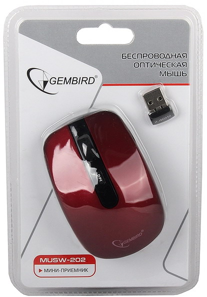 Мышь беспроводная GEMBIRD MUSW-202