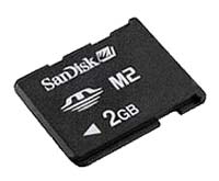 MS M2 (Micro)  карта 2 Gb  SANDISK