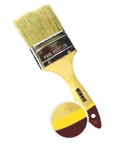 Кисть  BIBER  Профи LX 1.5" флейцевая (В-31162)