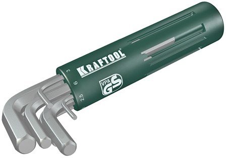 Ключи  KRAFTOOL  имбусовые 2-10 мм , 8 пр. (27430-1)