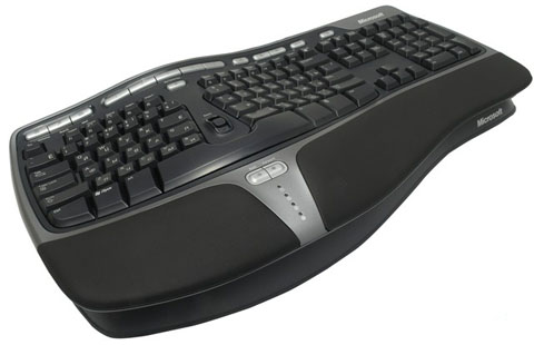 Клавиатура проводная  MICROSOFT  Natural Ergonomic 4000 USB
