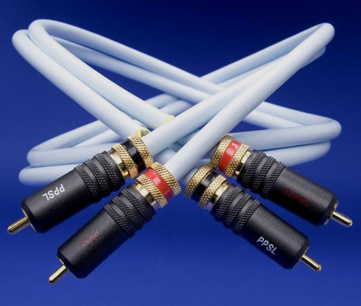 Кабель  SUPRA  2RCA-2RCA EFF-ISL 1 м