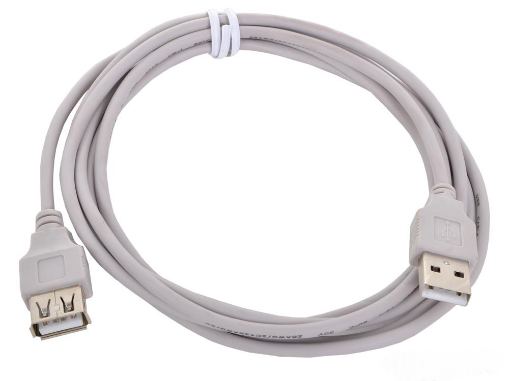 Кабель  USB 2.0  AM-AF 1.8 м M/F