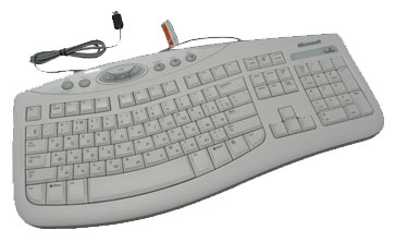 Клавиатура проводная  MICROSOFT  Comfort Curve 2000 1.0 USB (B2L-00069)