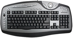 Клавиатура проводная DEFENDER S Zodiak KM-9010G Silver USB
