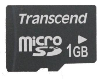 SD micro  карта 1 Gb  TRANSCEND