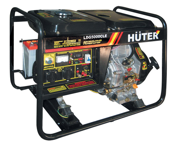 Генератор HUTER LDG5000CLE