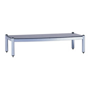 Тумба ТВ  ATACAMA  Shelf Silver