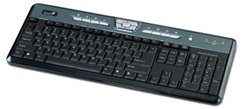 Клавиатура проводная  GENIUS  SlimStar 310B USB+PS/2