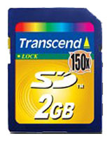 SD карта 2 Gb  TRANSCEND 150x