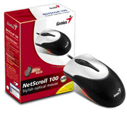Мышь проводная GENIUS NetScroll 110 Black PS/2