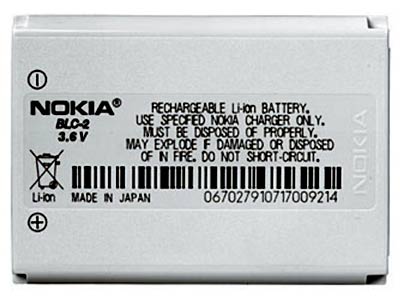 Аккумулятор  NOKIA  BLC-2