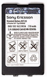 Аккумулятор  SONY-ERICSSON  BST-25