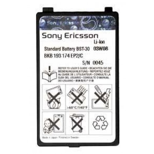 Аккумулятор  SONY-ERICSSON  BST-30