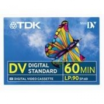 Видеокассета mini DV  TDK  DVM60ME