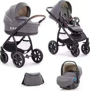 Коляска Noordi 3 в 1 Fjordi Sport NB+ Deep Grey 851 (Э0000017442)