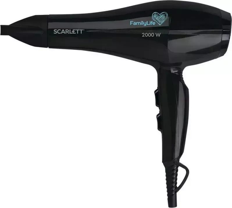Фен SCARLETT SC-HD70I79 черный