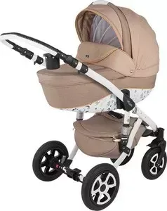 Коляска ADAMEX 3 в 1 Barletta Dream collection, (темно-бежевый) (GL000284759)