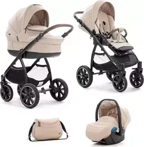 Коляска Noordi 3 в 1 Fjordi Sport NB+ Simply Taupe 852 (Э0000017443)