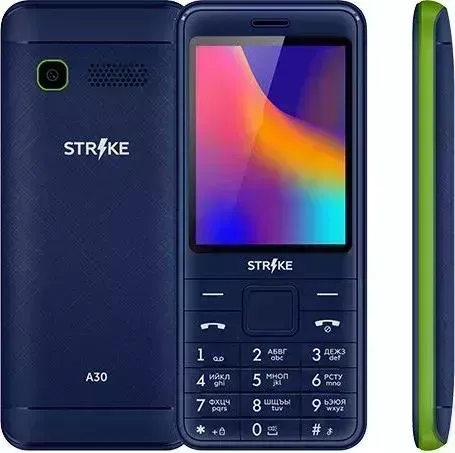Мобильный телефон  Strike A30 Blue