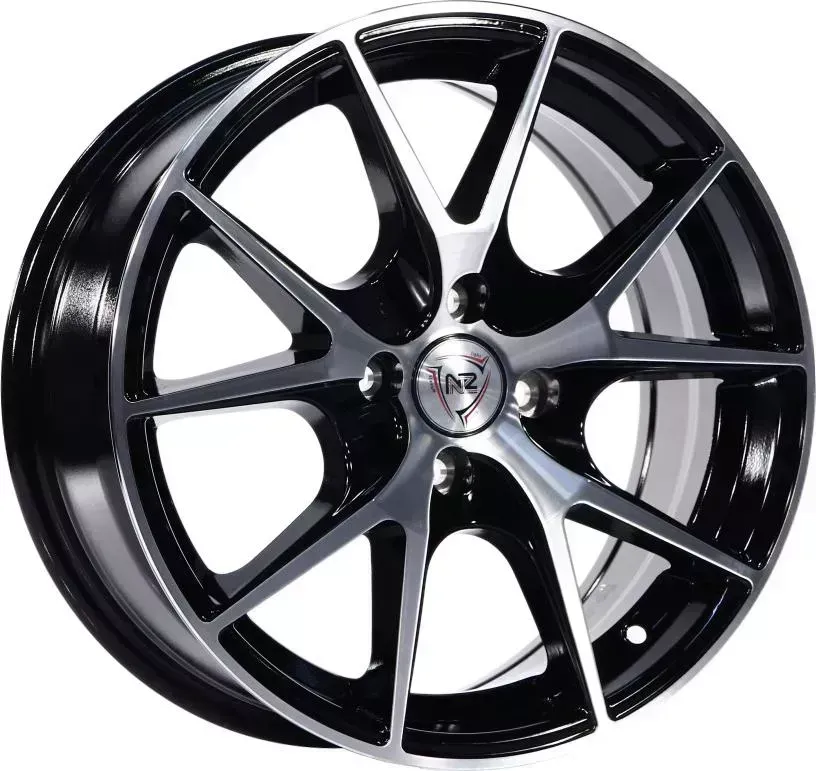 Диск автомобильный NZ H-04 7.5X17/4X100 ET49 D60.1 BKF