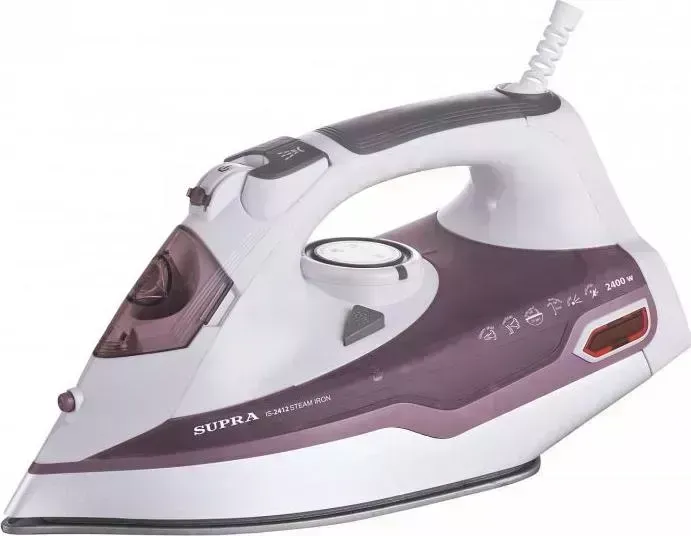 Утюг SUPRA IS-2412 сиреневый/белый