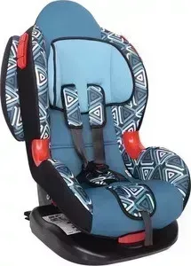 Автокресло SIGER ART Кокон ISOFIX геометрия, 1-7 лет, 9-25 кг, группа 1/2