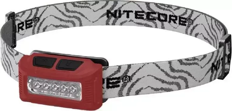 Фонарь  Nitecore NU10CRI красный/черный