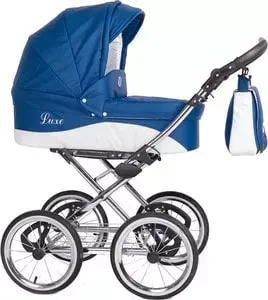 Коляска 3 в 1 Nastella 3 в 1 luxe Eco Blue Blue