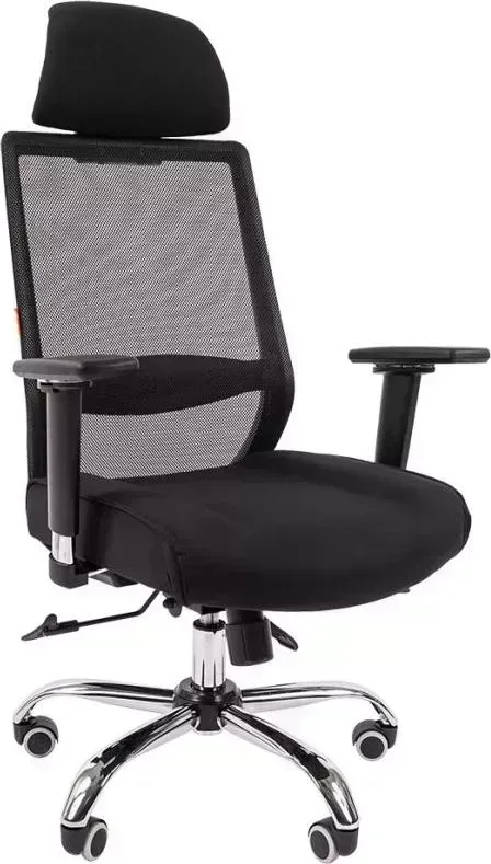 Кресло офисное CHAIRMAN 555 LUX TW черный