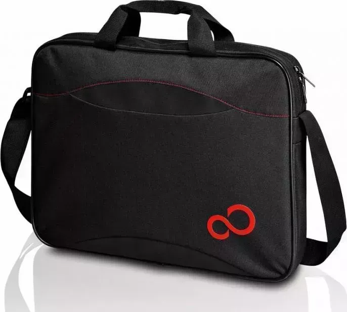 Сумка для ноутбука  Fujitsu Casual Entry 16 черный/красный (S26391-F1191-L107)