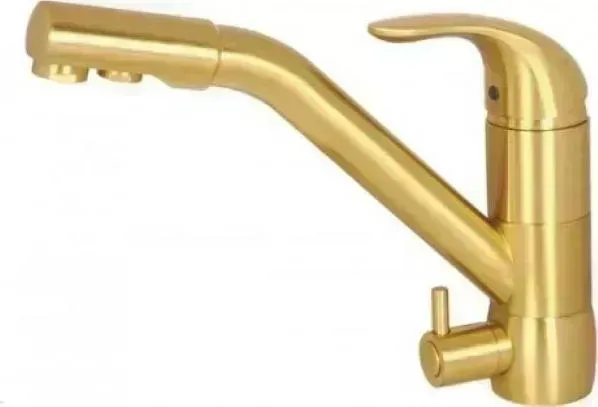 Смеситель для кухни KAISER Safira 15066-3 Gold/Brass