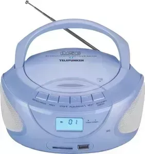 Магнитола TELEFUNKEN TF-CSRP3490B blue