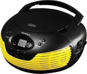 Магнитола SUPRA BB-CD120U yellow