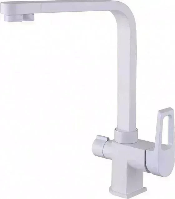 Смеситель для кухни ZorG Sanitary ZR 334 YF-WHITE