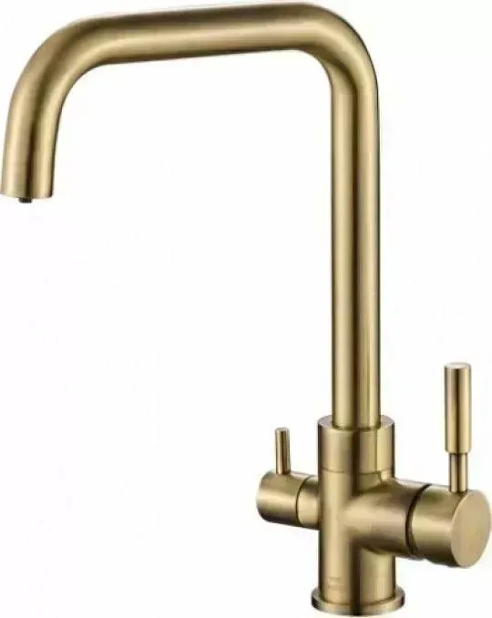 Смеситель для кухни ZorG Steel Hammer SH 715 BRONZE