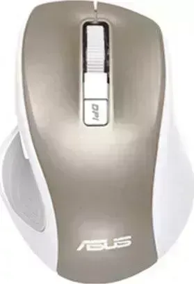 Мышь компьютерная ASUS MW202 USB золотистый (90XB066N-BMU020)