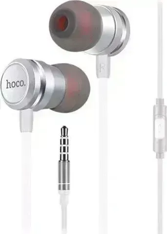 Наушники  Hoco M16 Ling Sound серебристые