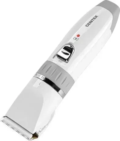 Машинка для стрижки CENTEK CT-2106 белый/серый