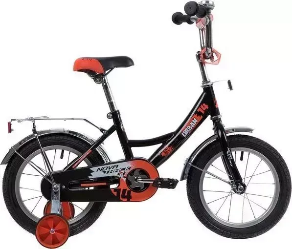 Велосипед NOVATRACK 14 URBAN чёрный (143URBAN.BK20)