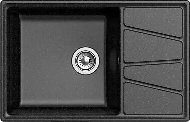 Мойка кухонная GranFest VERTEX GF-V-780L черный